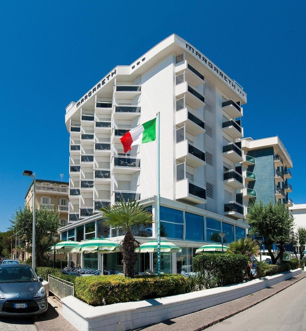 Hotel Margareth Riccione Exteriör bild