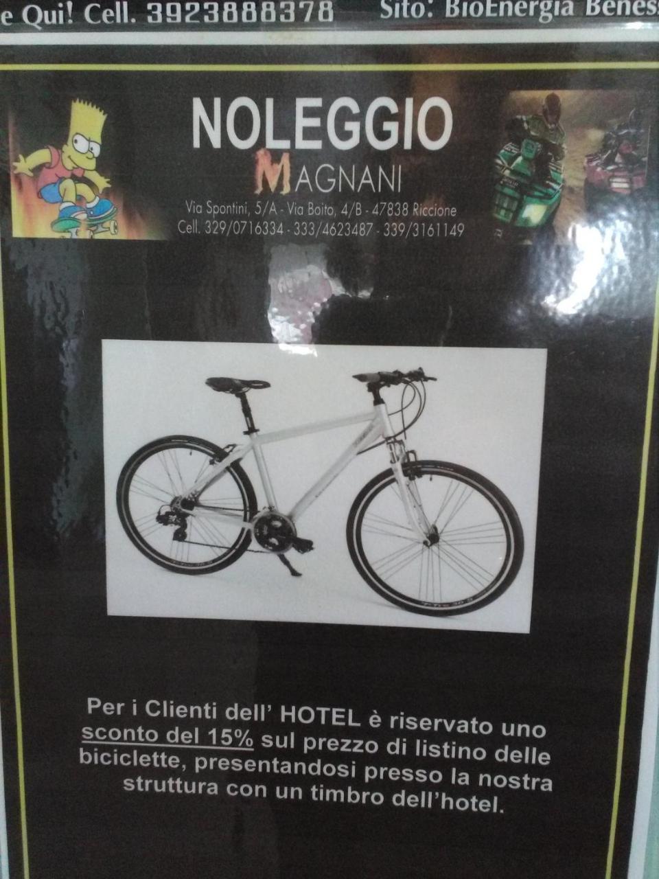 Hotel Margareth Riccione Exteriör bild